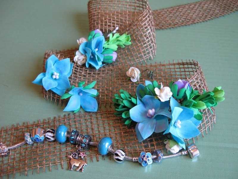 Цветы из фоамирана