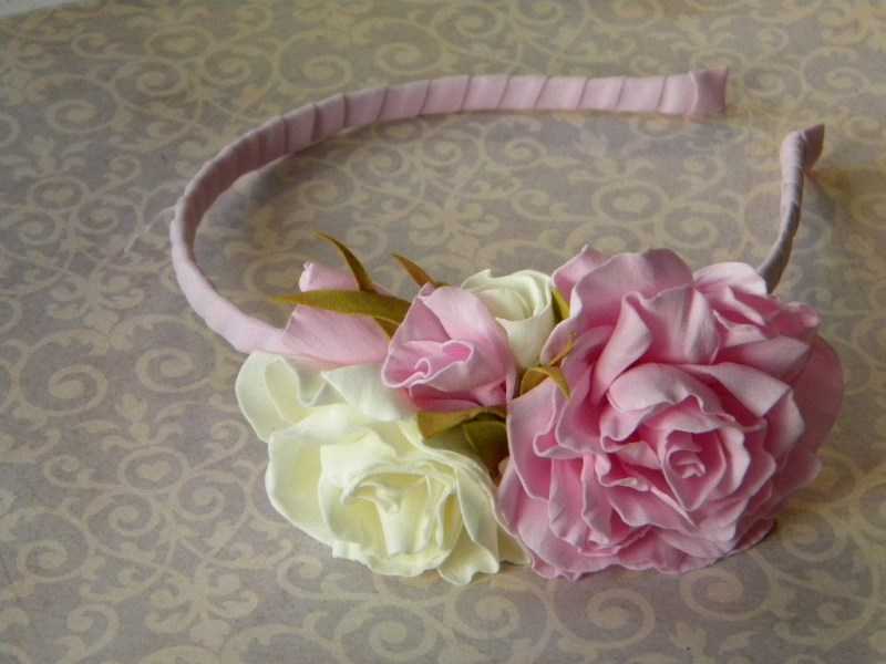 Цветы из фоамирана