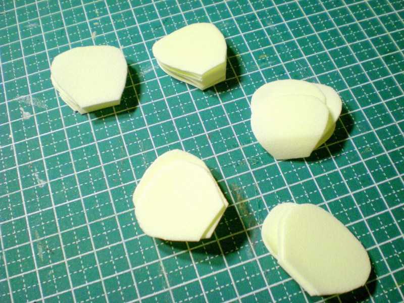 Цветы из фоамирана