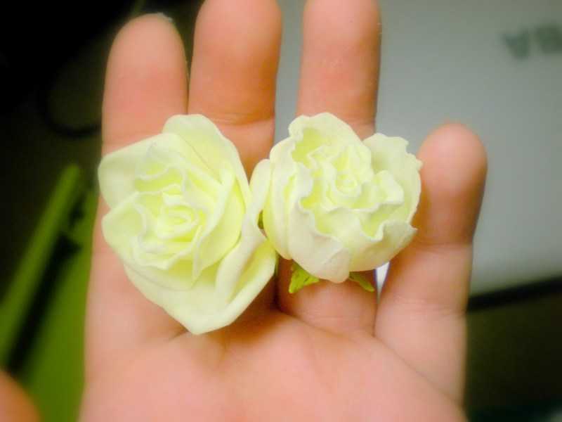 Цветы из фоамирана