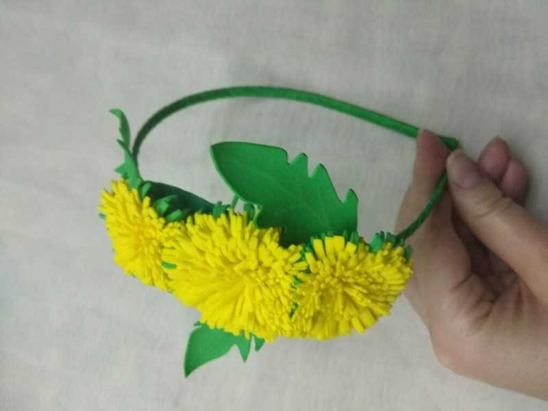 Цветы из фоамирана