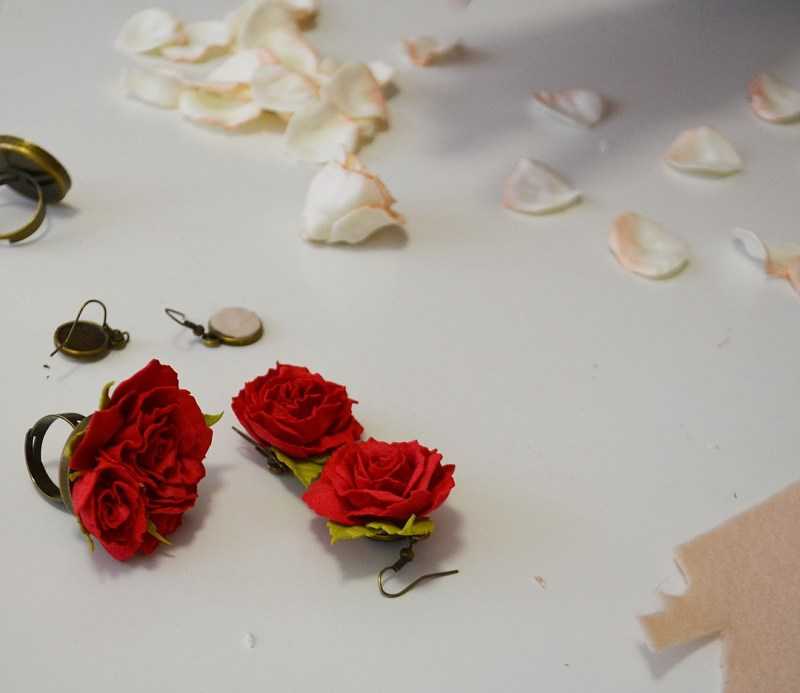 Цветы из фоамирана