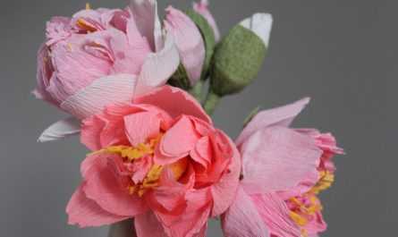 Цветы из фоамирана