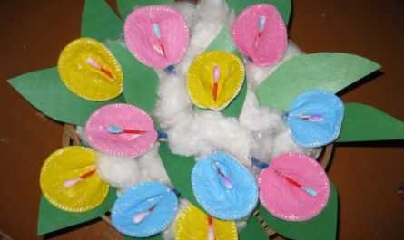 Цветы из фоамирана