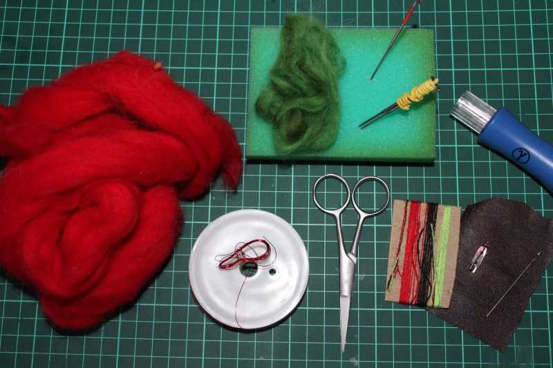 Фелтинг: пошаговое валяние из шерсти для начинающих
