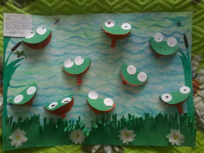 Лягушка-оригами из бумаги: простые схемы с фото