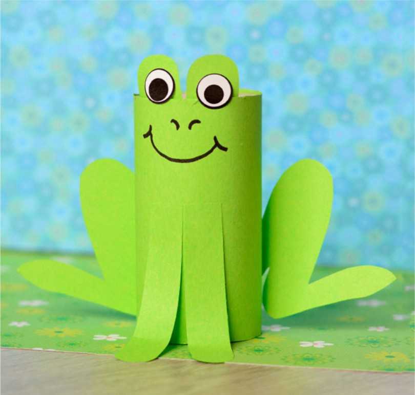 Лягушка-оригами из бумаги: простые схемы с фото