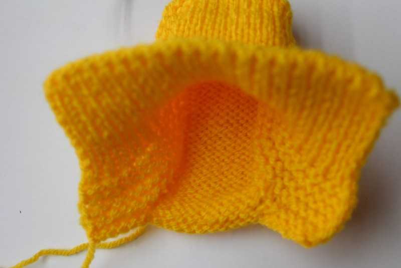 Пинетки спицами для новорожденных : схемы и описание для начинающих с фото