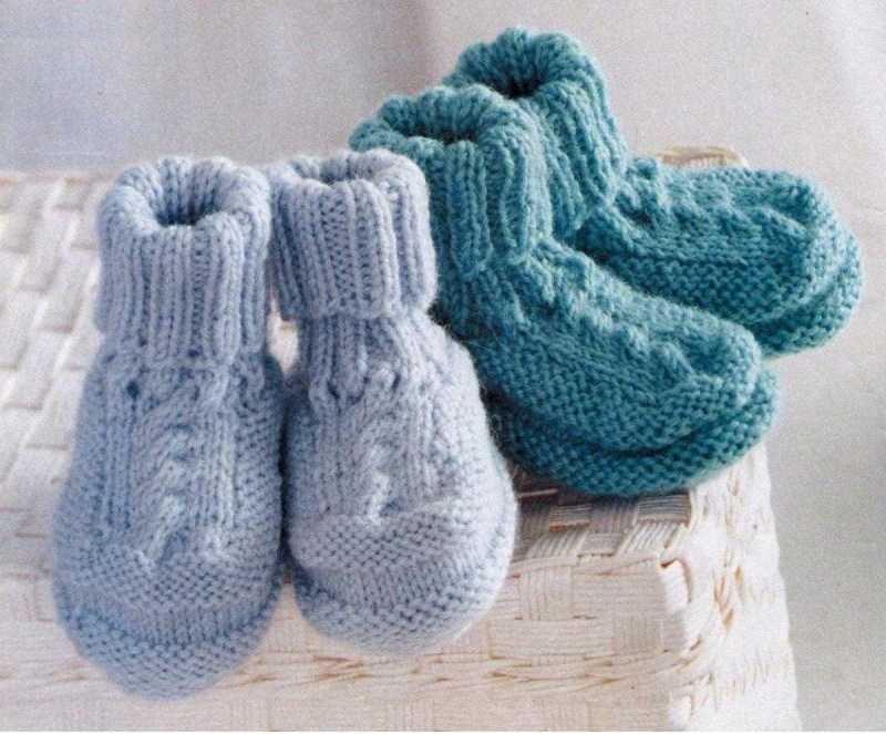 Манишка спицами