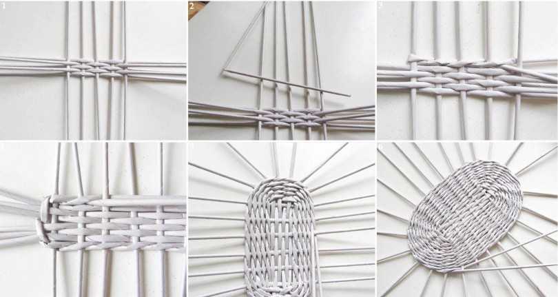 Плетение из газетных трубочек для начинающих: пошаговое описание создания простых и красивых поделок