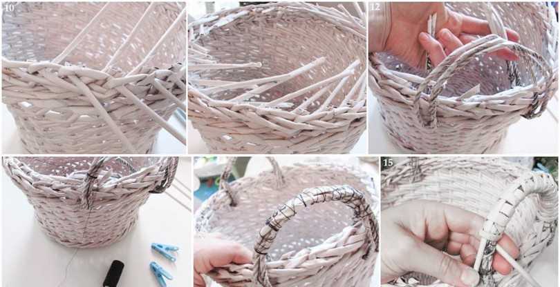 Плетение из газетных трубочек для начинающих: пошаговое описание создания простых и красивых поделок