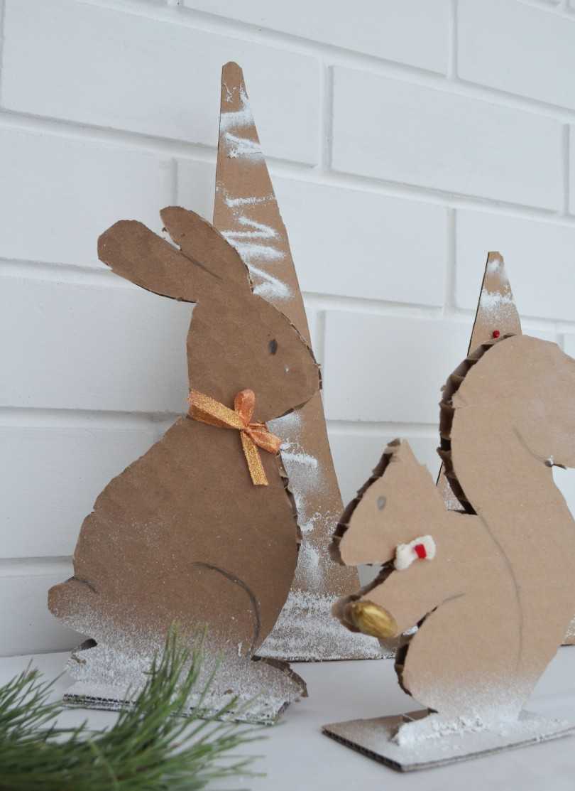 Поделки из картона - 122 идеи, что можно сделать из цветной бумаги для детей