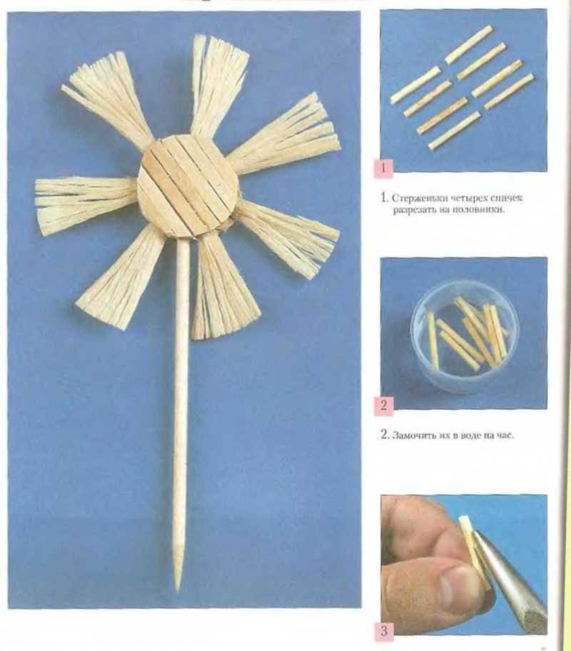 Поделки из спичек: 100 лучших фото интересных идей