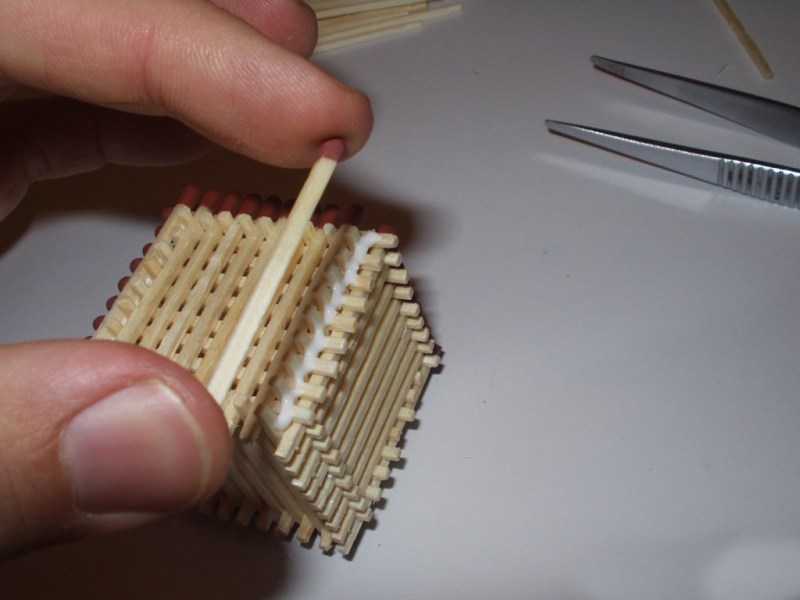 Поделки из спичек: 100 лучших фото интересных идей