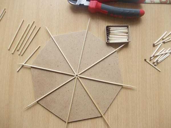 Поделки из спичек: 100 лучших фото интересных идей