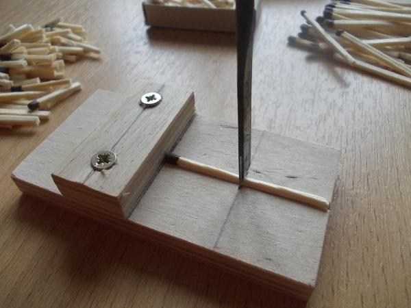 Поделки из спичек: 100 лучших фото интересных идей