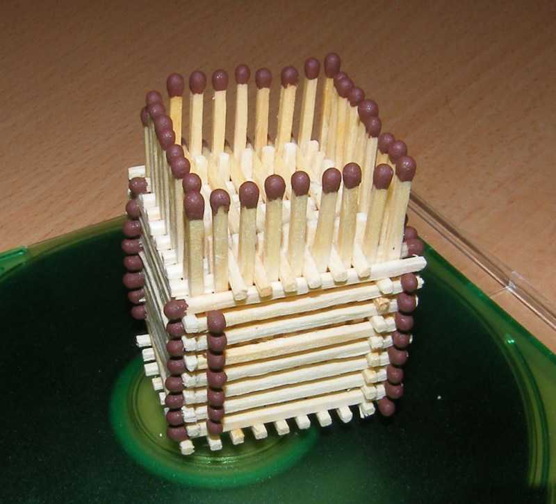 Поделки из спичек: 100 лучших фото интересных идей