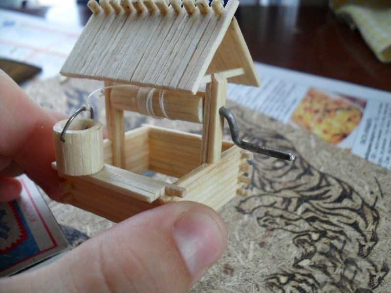 Поделки из спичек: 100 лучших фото интересных идей