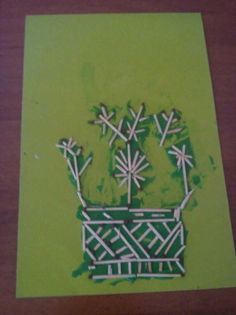 Поделки из спичек: 100 лучших фото интересных идей