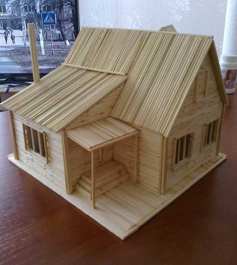 Поделки из спичек: 100 лучших фото интересных идей