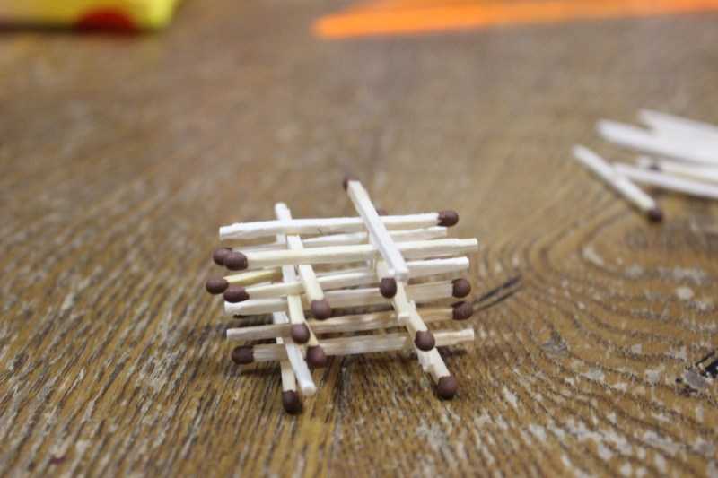 Поделки из спичек: 100 лучших фото интересных идей