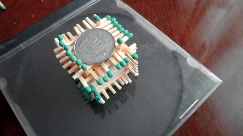 Поделки из спичек: 100 лучших фото интересных идей