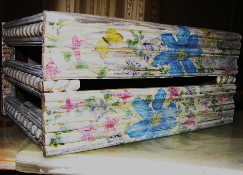 Техника декупаж: ТОП-130 фото красивых вариантов поделок в технике декупаж