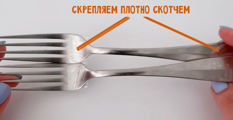 станок из вилок