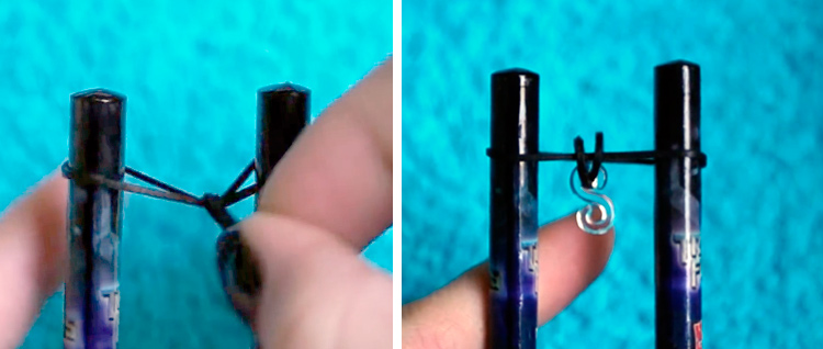 крепим клипсу