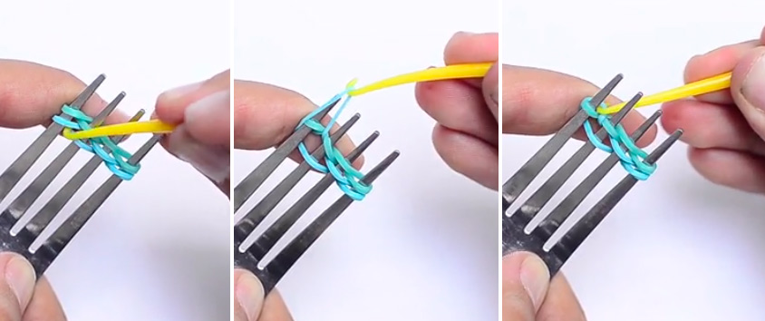 подцепить назад