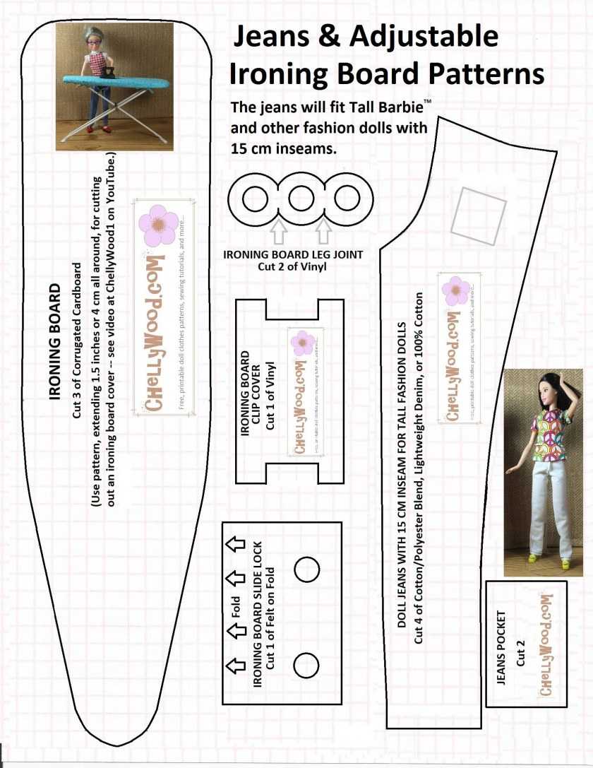 Одежда для кукол своими руками: фасоны, шаблоны, выкройки для начинающих