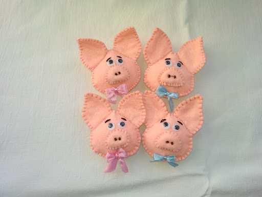 Поделки из фетра своими руками: схемы и шаблоны