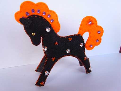 Поделки из фетра своими руками: схемы и шаблоны