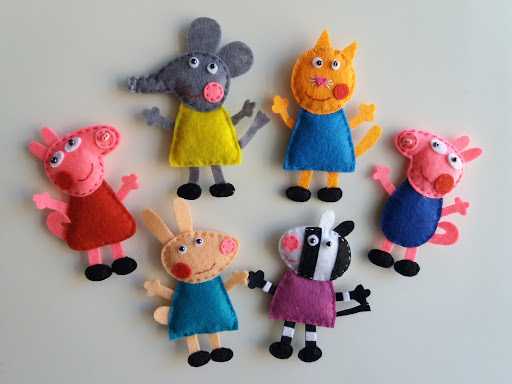 Поделки из фетра своими руками: схемы и шаблоны