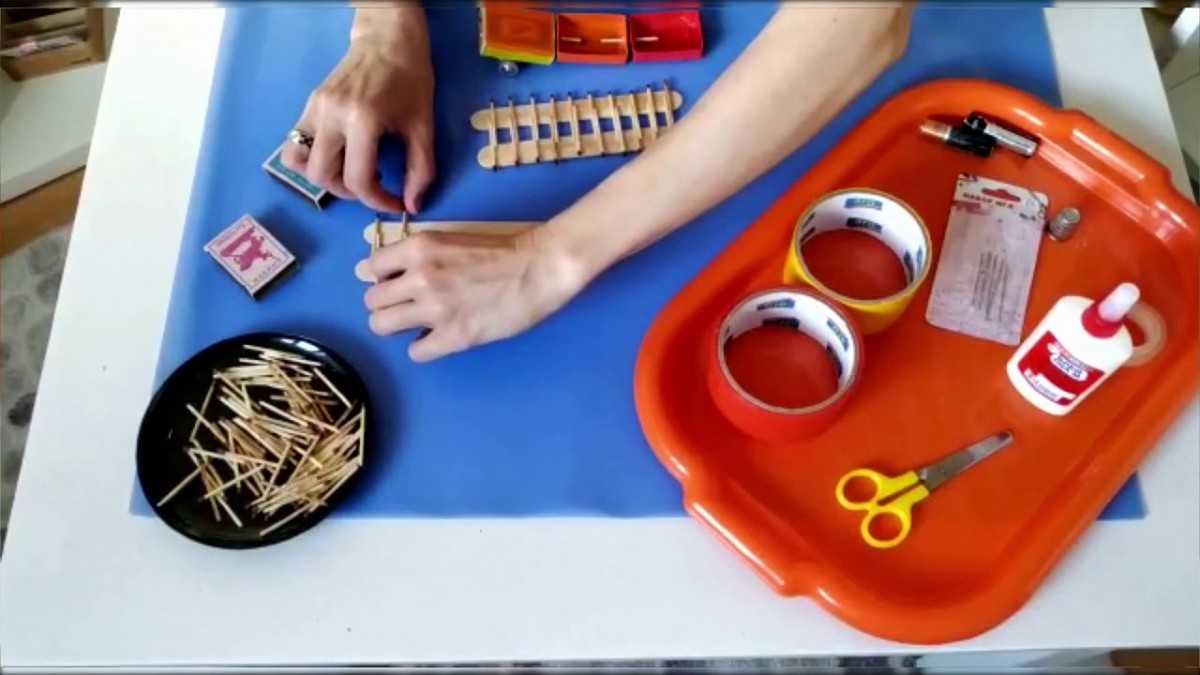 Поделки из спичек: 100 лучших фото интересных идей