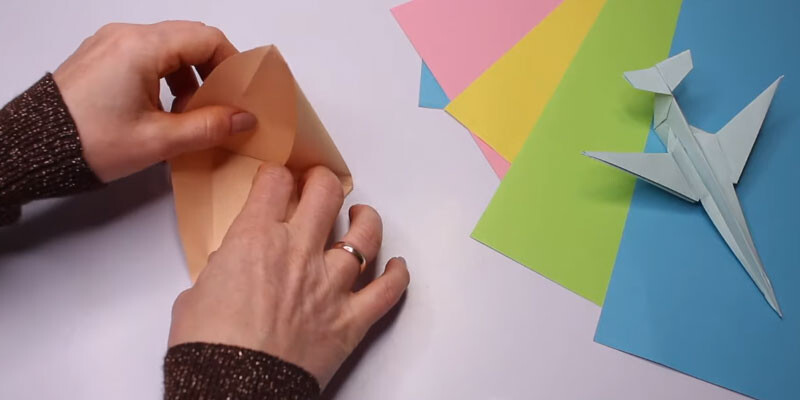 Самолётик из бумаги своими руками — схемы складывания