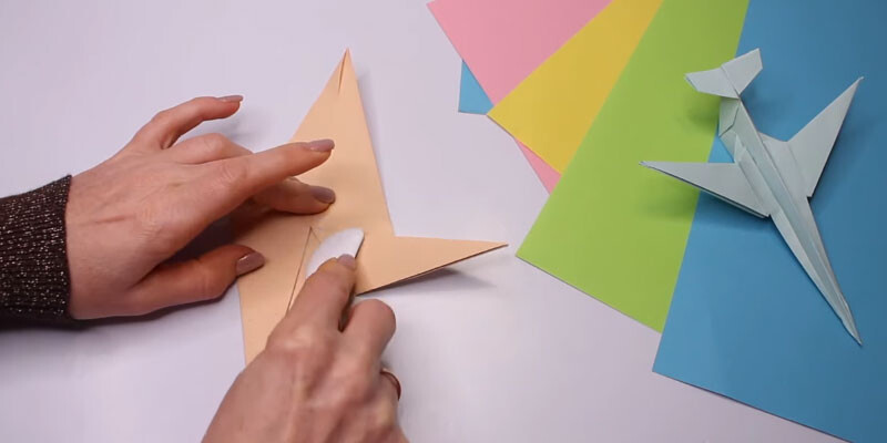 Самолётик из бумаги своими руками — схемы складывания