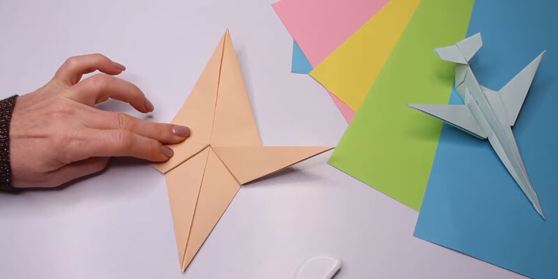 Самолётик из бумаги своими руками — схемы складывания