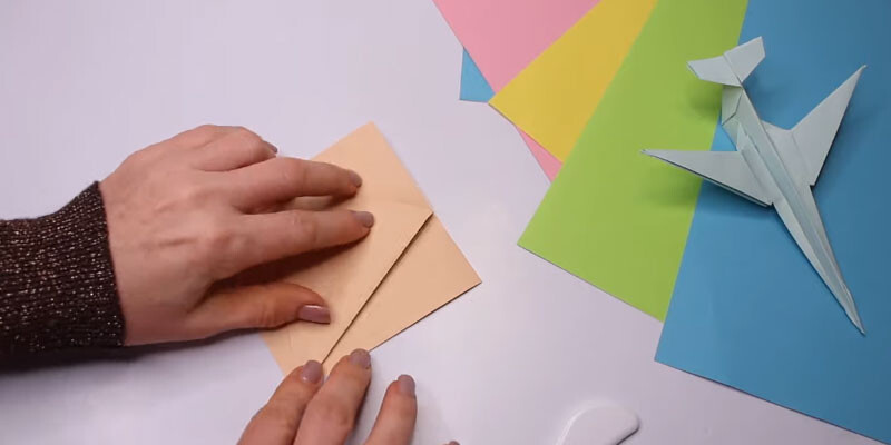 Самолётик из бумаги своими руками — схемы складывания