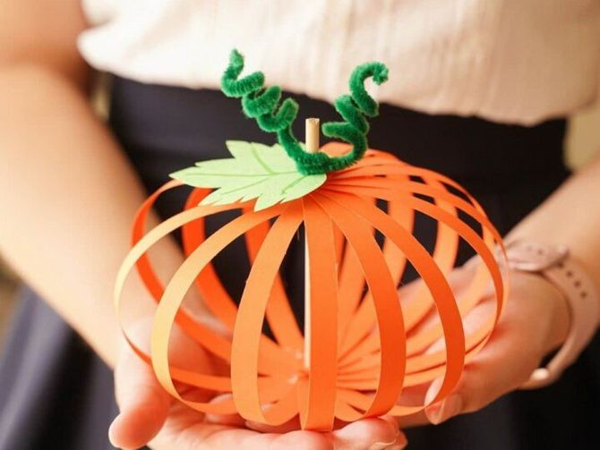35+ идей, как сделать тыкву на Хэллоуин своими руками 7