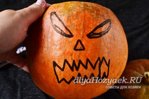 Тыква на Хэллоуин своими руками: фото, видео, мастер-класс