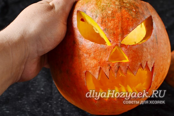 Тыква на Хэллоуин своими руками: фото, видео, мастер-класс