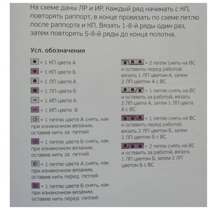 Расшивровка обозначений для схемы