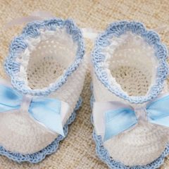 Как вязать пинетки спицами по схемам вязания с видео и фото