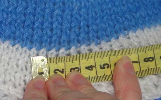 Манишка спицами