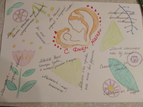 Стенгазета на День матери 2017 своими руками