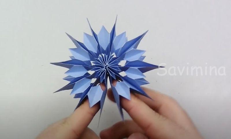 Объемные снежинки своими руками: фото, пошаговая инструкция, мастер-класс, видео 2021
