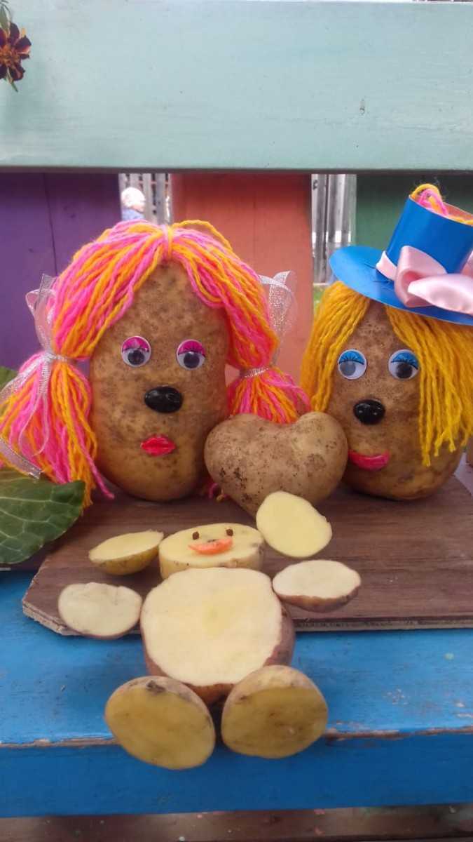 Поделки из овощей и фруктов - 80 фото-идей и 10 советов