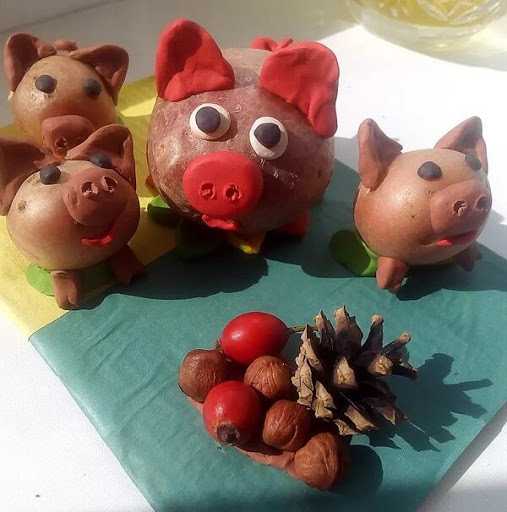 Поделки из овощей и фруктов - 80 фото-идей и 10 советов