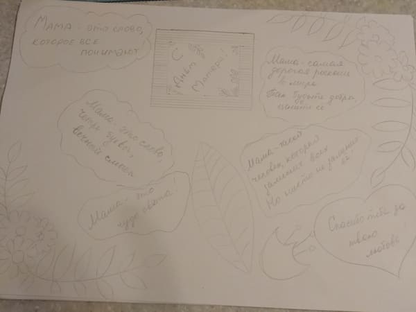 Стенгазета на День матери 2017 своими руками